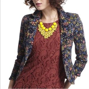 Cartonnier Floral Blazer from Anthropologie
